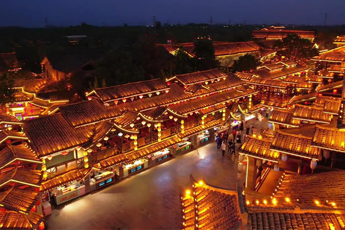 景區(qū)古建筑外墻亮化