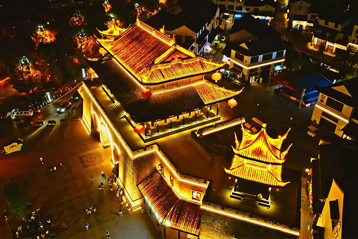 景區(qū)古建筑外墻亮化工程